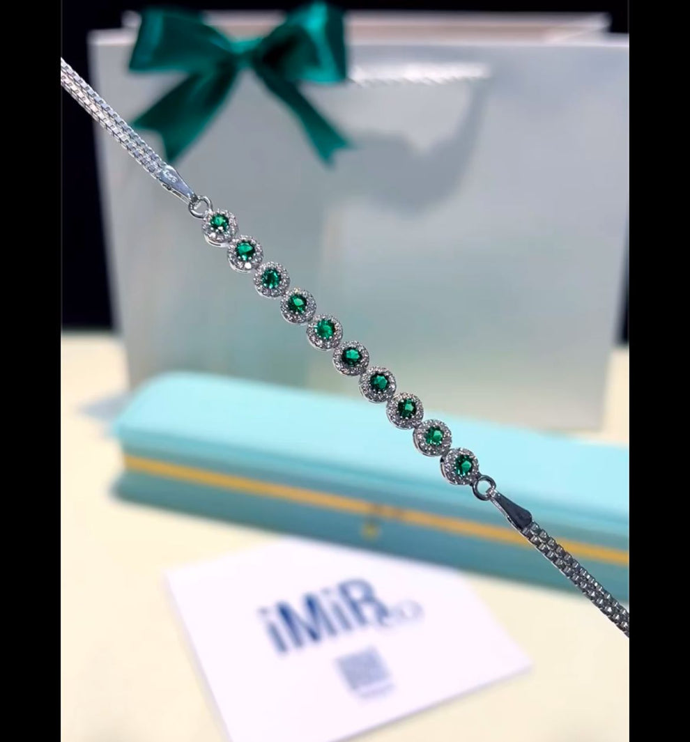 Italian Green unique Bracelet